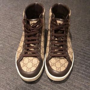 Mens Gucci high top sneakers